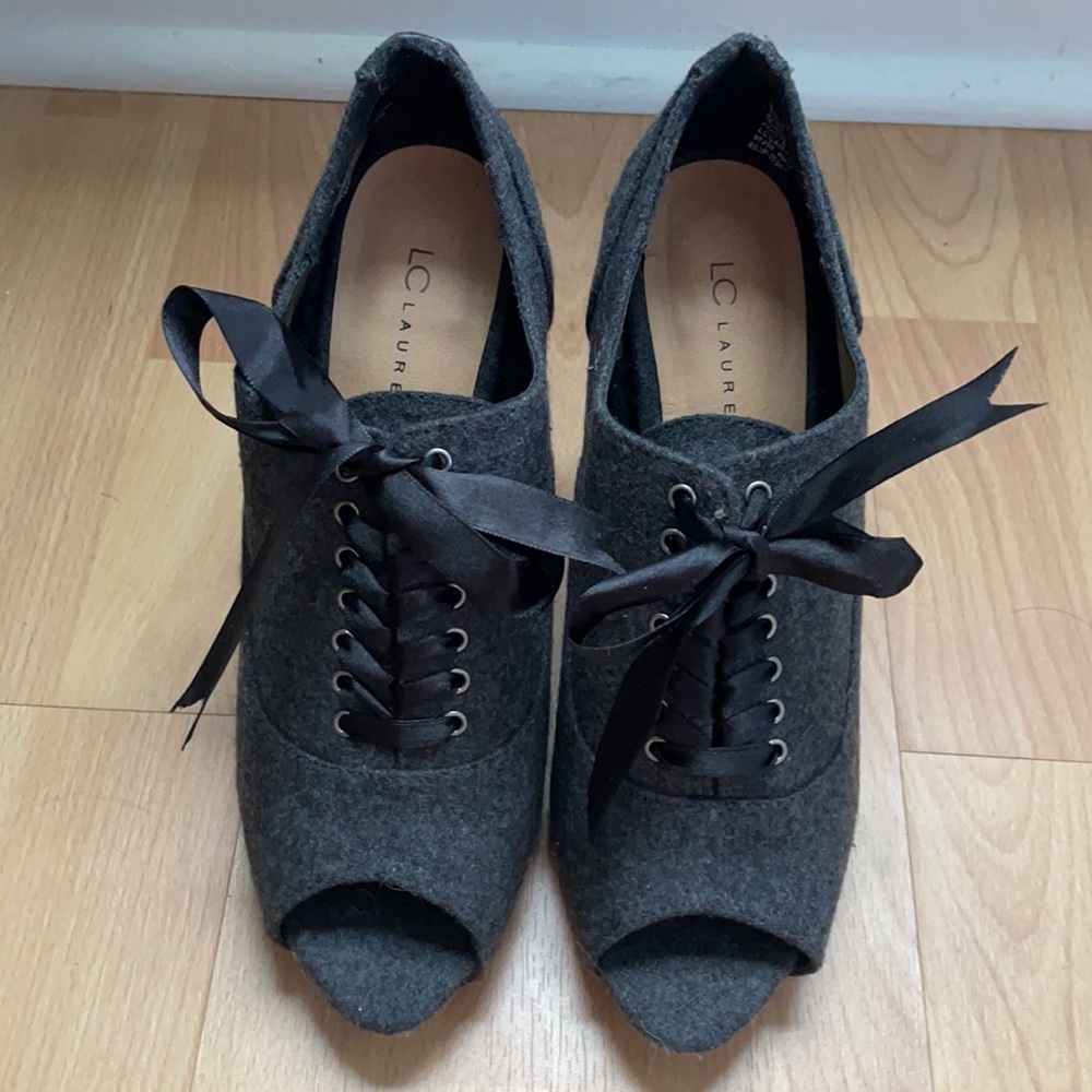 Peep Toe Booties - Picture 3 of 5